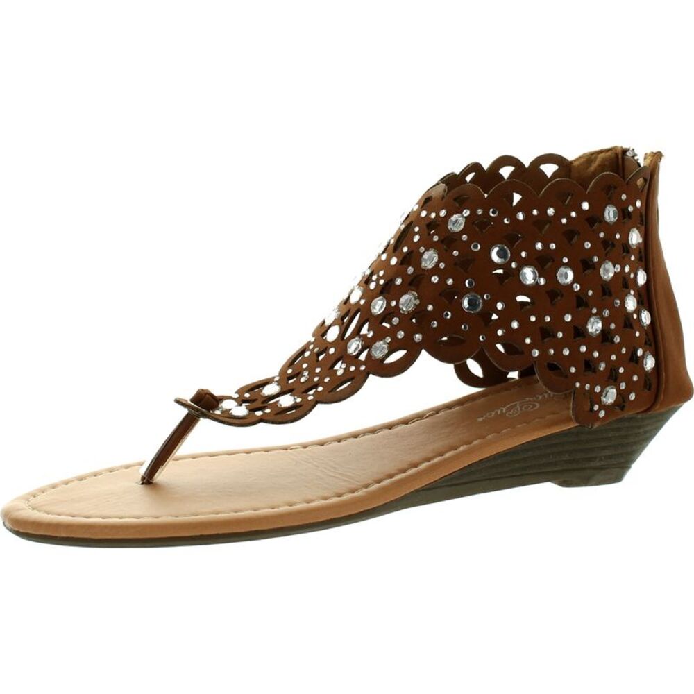 Luo Luo Bella Brown Womens sandals 8.5 NEW